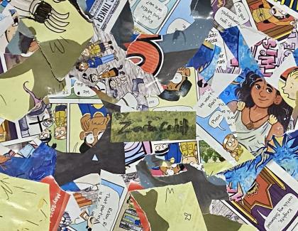 Collage of cartoons