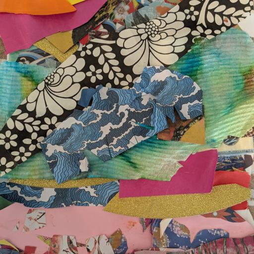 Colourful collage