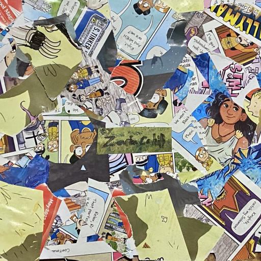 Collage of cartoons